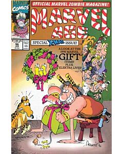 Marvel Age (1983) #  96 (6.0-FN) Elektra lives, Christmas issue