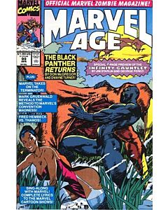 Marvel Age (1983) #  99 (8.0-VF) Infinity Gauntlet Preview, Black Panther