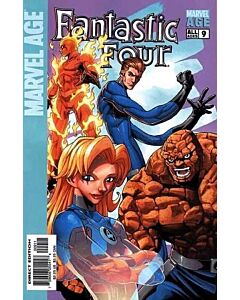 Marvel Age Fantastic Four (2004) #   9 (6.0-FN) Price tag on Cover
