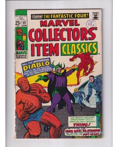 Marvel Collectors Item Classics (1966) #  22 (4.0-VG) (2165695) Final Issue