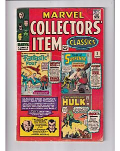 Marvel Collectors Item Classics (1966) #   3 (3.0-GVG) (1888359) Water damage