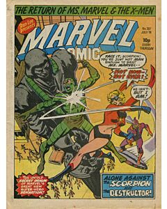 Marvel Comic (1979) # 351 Pen Marks (6.0-FN) Marvel UK Magazine