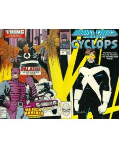 Marvel Comics Presents (1988) #  21 (9.0-VFNM) Cyclops, Black Panther