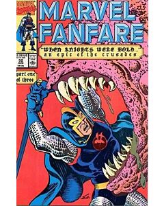 Marvel Fanfare (1982) #  52 Newsstand (5.0-VGF) Black Knight, Dr. Strange