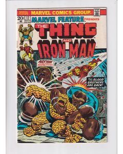 Marvel Feature (1971) #  12 (6.0-FN) (395595) Thing, Iron Man, Blood Brothers