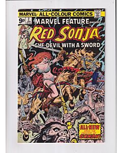 Marvel Feature (1975) #   2 UK Price (4.5-VG+) (1464065) Red Sonja