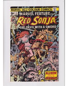 Marvel Feature (1975) #   2 UK Price (6.0-FN) (1934421) Red Sonja