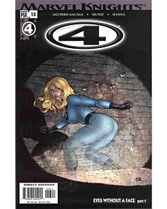Marvel Knights 4 (2004) #  13 (4.0-VG) FANTASTIC FOUR, Frank Cho cover, Tear in cover