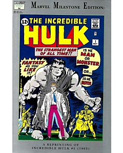 Incredible Hulk (1962) #   1 Marvel Milestone Reprint (1991) (6.0-FN) Price tag on cover