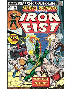 Marvel Premiere (1972) #  22 UK Price (4.0-VG) Iron Fist
