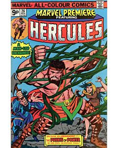 Marvel Premiere (1972) #  26 UK Price (6.0-FN) Hercules