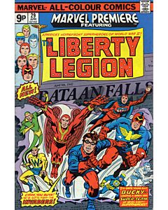 Marvel Premiere (1972) #  29 UK Price (4.0-VG) Liberty Legion