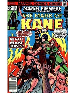 Marvel Premiere (1972) #  33 (7.0-FVF) 1st color comic appearance Kane