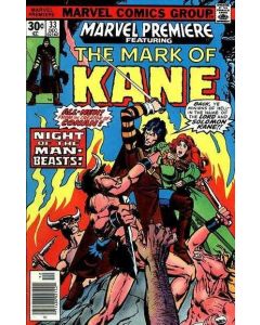 Marvel Premiere (1972) #  33 (7.0-FVF) 1st color comic appearance Kane