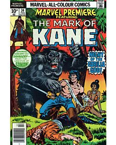 Marvel Premiere (1972) #  34 UK Price (7.0-FVF) The Mark of Kane