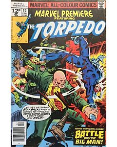Marvel Premiere (1972) #  40 UK Price (6.0-FN) The Torpedo