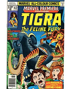 Marvel Premiere (1972) #  42 UK Price (8.0-VF) Tigra