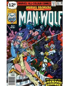 Marvel Premiere (1972) #  46 UK Price (6.0-FN) Man-Wolf