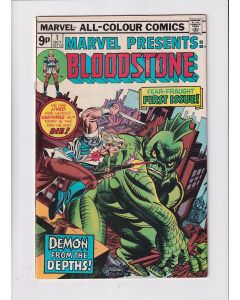 Marvel Presents (1975) #   1 UK Price (7.0-FVF) (395878) Ist Appearance Bloodstone