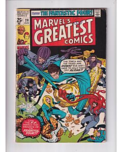 Marvel's Greatest Comics (1969) #  28 (5.0-VGF) (1890703) Staple rust