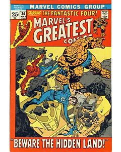 Marvel's Greatest Comics (1969) #  34 (3.5-VG-)