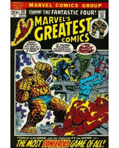 Marvel's Greatest Comics (1969) #  39 (4.0-VG) Black Panther