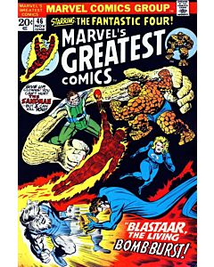 Marvel's Greatest Comics (1969) #  46 (5.0-VGF)