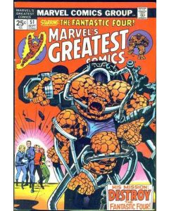 Marvel's Greatest Comics (1969) #  51 (4.0-VG) Pen mark on cover