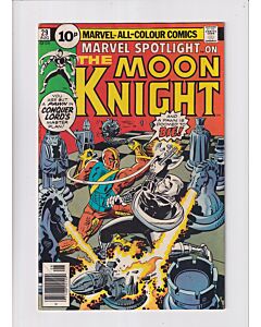 Marvel Spotlight (1971) #  29 UK Price  (6.5-FN+) (743093) 2nd solo Moon Knight