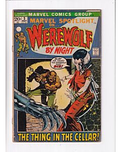 Marvel Spotlight (1971) #   3 (3.0-GVG) (396196) 2nd Werewolf by Night, Mike Ploog