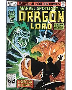 Marvel Spotlight (1979) #   5 UK Price (7.0-FVF) Dragon Lord, Frank Miller cover