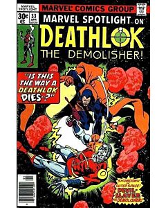 Marvel Spotlight (1971) #  33 Newsstand (7.0-FVF) Deathlok, FINAL ISSUE