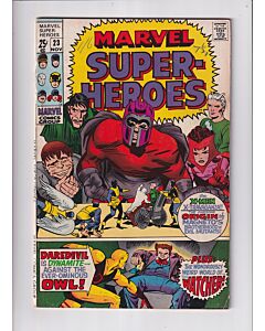 Marvel Super-Heroes (1967) #  23 (4.0-VG) (291040) Reprints 1st Scarlet Witch, Pen marks on cover