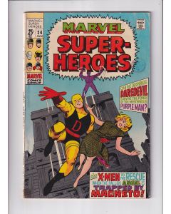 Marvel Super-Heroes (1967) #  24 (4.0-VG) (2002099) Daredevil, X-Men