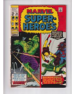 Marvel Super-Heroes (1967) #  26 (5.0-VGF) (1923593) Hulk, Daredevil, Spine split