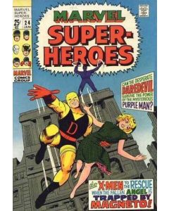 Marvel Super-Heroes (1967) #  24 (7.0-FVF) Daredevil, Purple Man, X-Men