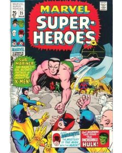 Marvel Super-Heroes (1967) #  25 (4.0-VG) X-Men, Sub-Mariner, D.D., Hulk