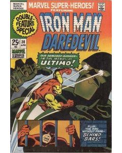Marvel Super-Heroes (1967) #  30 (5.0-VGF) Iron Man, Daredevil, Ultimo