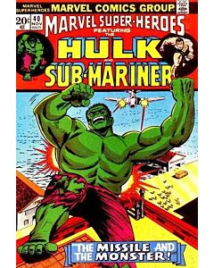 Marvel Super-Heroes (1967) #  40 (3.0-GVG) Hulk, Sub-Mariner