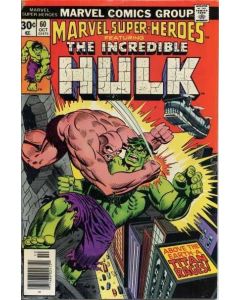 Marvel Super-Heroes (1967) #  60 (5.0-VGF) Missing Link, Sticker on cover