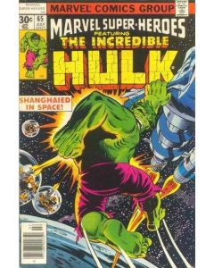 Marvel Super-Heroes (1967) #  65 (5.0-VGF) Hulk