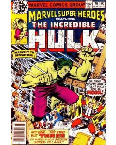 Marvel Super-Heroes (1967) #  79 Newsstand (5.0-VGF)