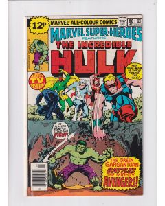 Marvel Super-Heroes (1967) #  80 UK Price (7.0-FVF) Hulk, Avengers
