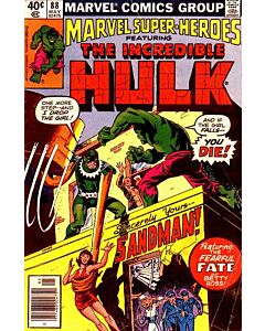 Marvel Super-Heroes (1967) #  88 Newsstand (5.0-VGF) Sandman