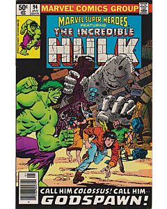 Marvel Super-Heroes (1967) #  94 Newsstand (7.0-FVF) Godspawn