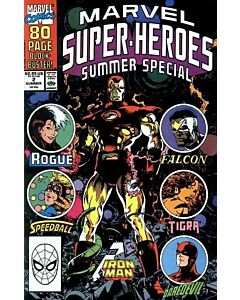 Marvel Super-Heroes (1990) #   2 (5.0-VGF) Iron Man, Daredevil, Tigra