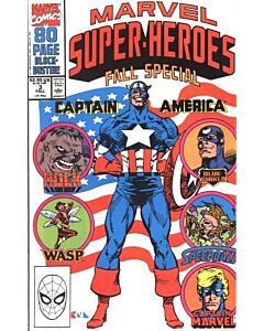 Marvel Super-Heroes (1990) #   3 (7.0-FVF) Captain America, Hulk