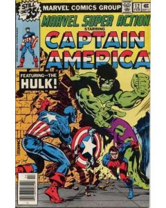 Marvel Super Action (1977) #  12 (7.0-FVF) Captain America, Hulk, Madame Hydra