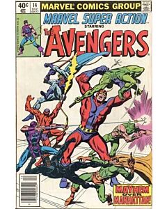Marvel Super Action (1977) #  14 Newsstand (3.0-GVG) Avengers