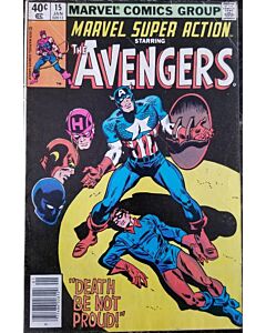 Marvel Super Action (1977) #  15 Newsstand (4.0-VG) Avengers